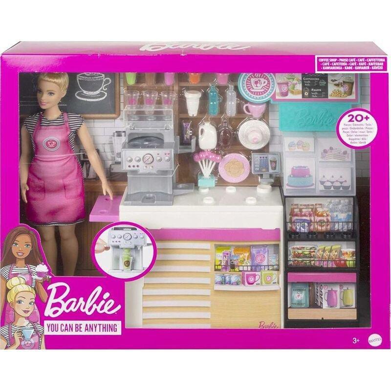 Barbie Coffee Shop Playset GMW03, , large image number 2