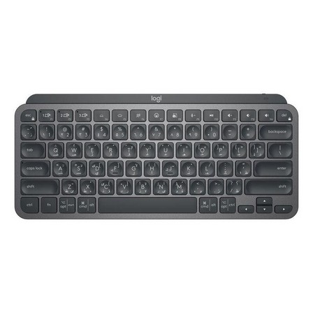LOGITECH - Logitech MX Keys Mini Wireless Illuminated Keyboard - Graphite - (Arabic/English)