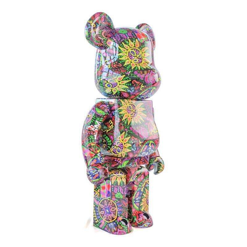 Bearbrick 1000&#37; Psychedelic Paisley (70 Cm), , large image number 1
