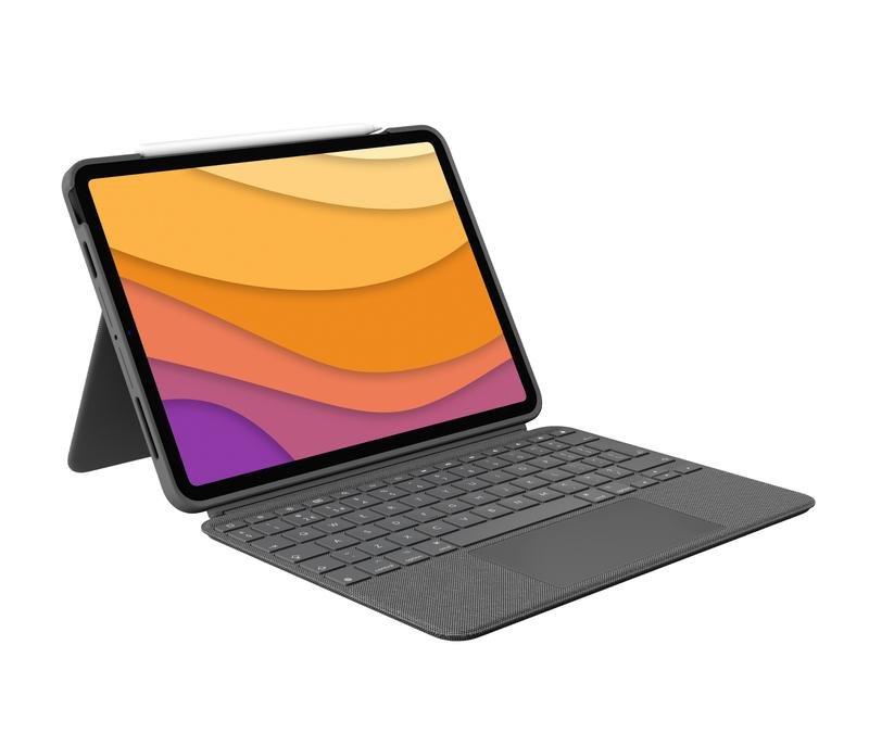 Logitech 920-010269 Combo Touch Keyboard Case for iPad Air (4th Gen) - Arabic, , large image number 0