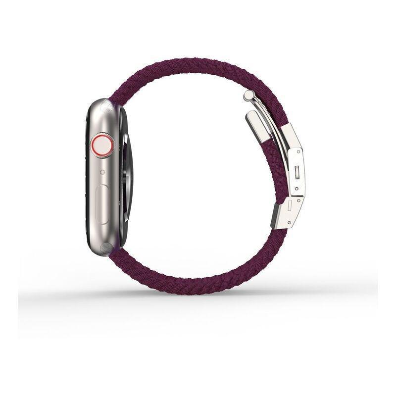 AmazingThing 41mm Titan Weave Braided Sport with Titanlink Band for Apple Watch Series 7 - Dark Cherry, , medium