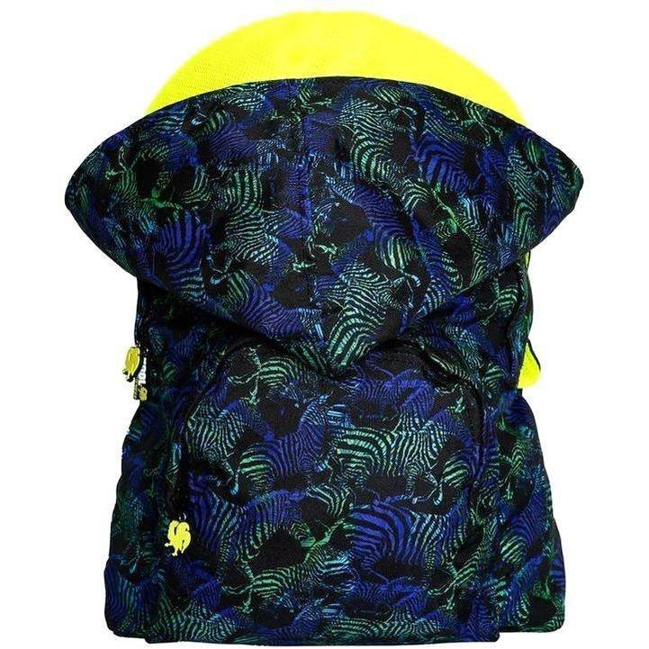 Morikukko Ho+C8Oded Backpack Kool Zebra Neon Yellow, , large image number 1