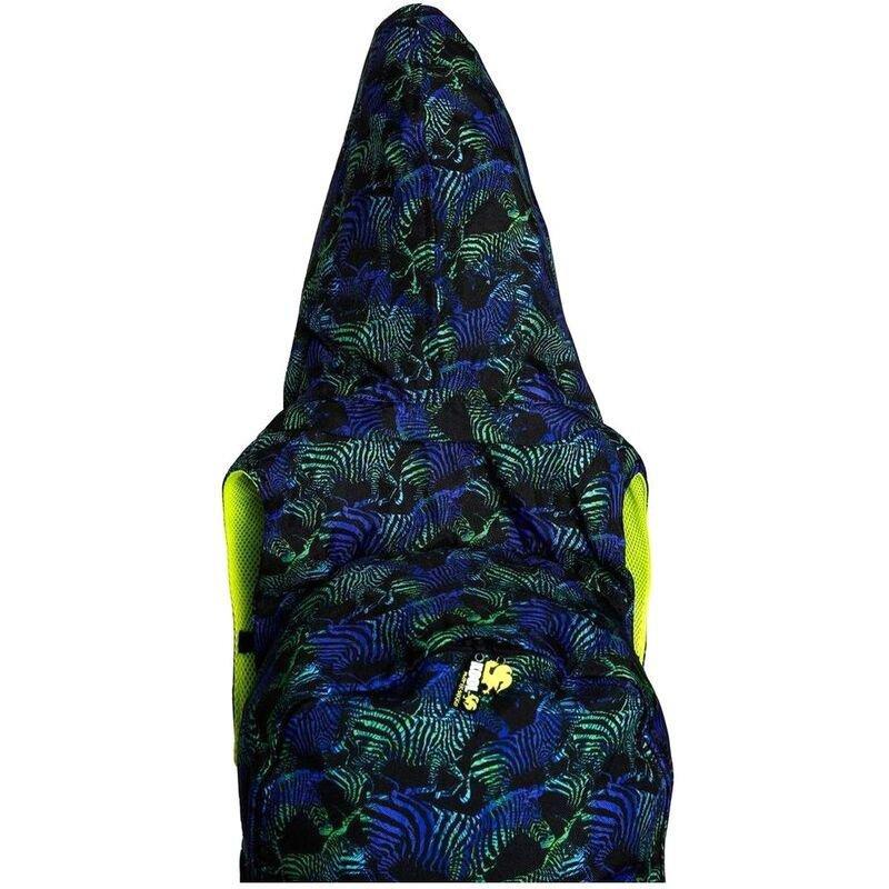 Morikukko Ho+C8Oded Backpack Kool Zebra Neon Yellow, , large image number 2