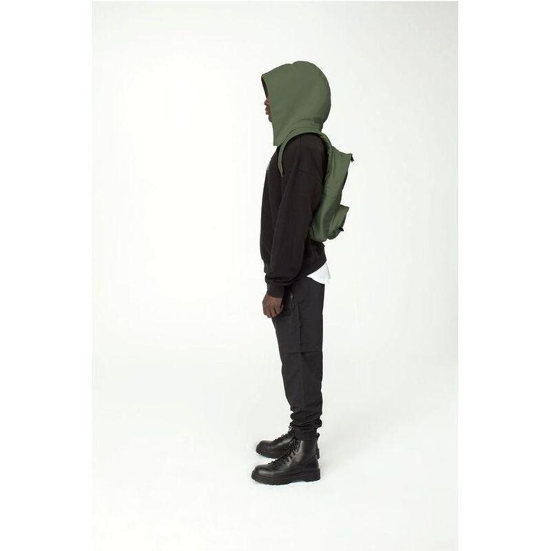 Morikukko Hooded Backpack Gummy Khaki, , medium