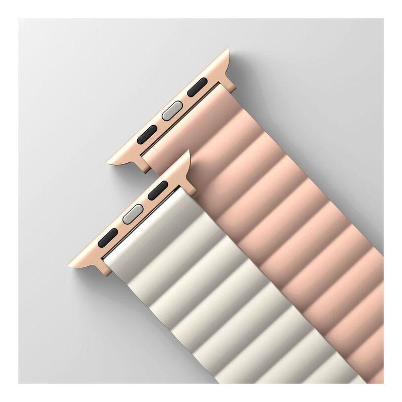 Uniq Revix Reversible Magnetic Apple Watch Strap 41/40/38mm Blush, , large image number 1