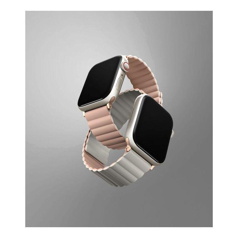 Uniq Revix Reversible Magnetic Apple Watch Strap 45/44/42mm Blush, , large image number 0