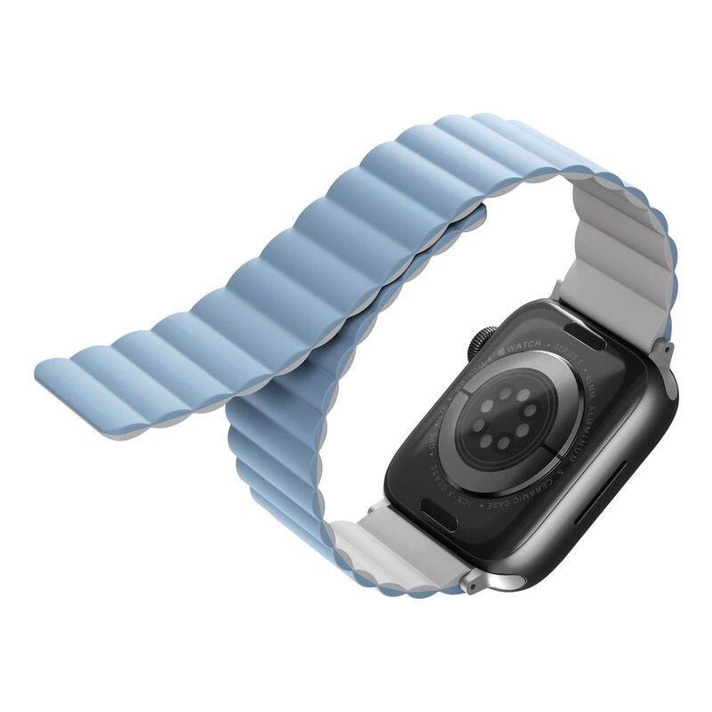 Uniq Revix Reversible Magnetic Apple Watch Strap 41/40/38mm Arctic, , large image number 0