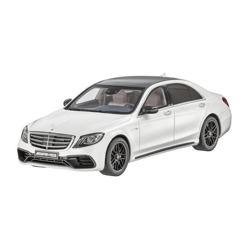 Norev Mercedes-Benz Amg S63 Diamond White Bright Gt Spirit 1.18 Die-Cast Model, , large image number 0
