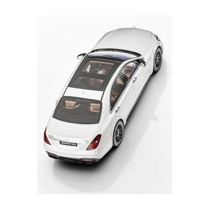Norev Mercedes-Benz Amg S63 Diamond White Bright Gt Spirit 1.18 Die-Cast Model, , large image number 1