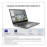 HP - HP Zbook Laptop intel core i7-11850/32GB/1TB SSD/NVIDIA RTX A3000 6GB/15.6-inch HD/Windows 10 Pro/Gray (Arabic/English)