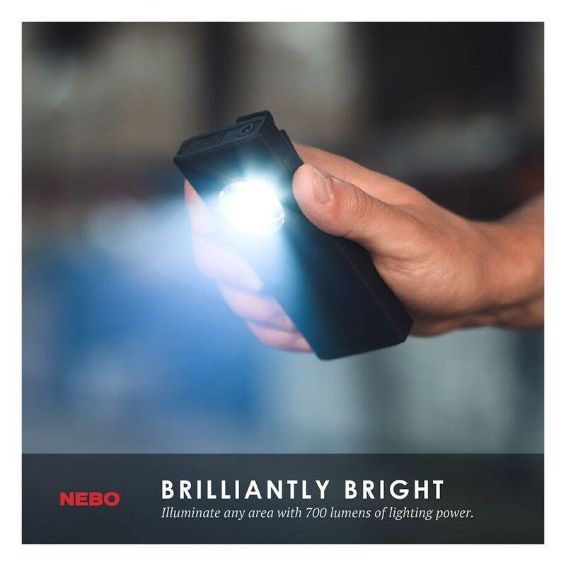 Nebo Slim+ Pocket Light & Laser Pointer Black, , large image number 3