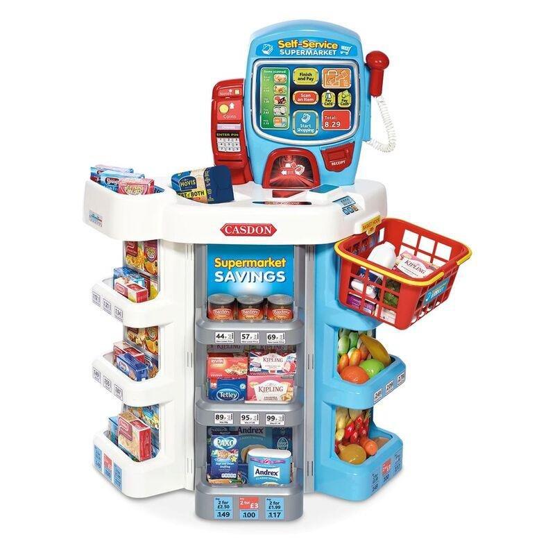 Casdon Self-Service Toy Supermarket Playset, , large image number 0