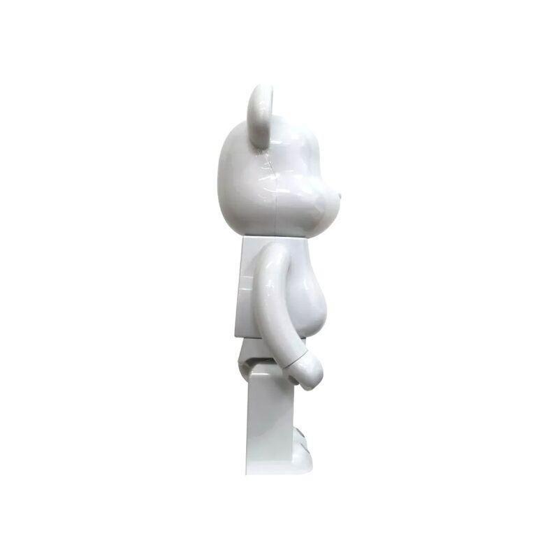 Bearbrick 1st Model White Chrome 1000&#37; Figure (70 cm), , large image number 2