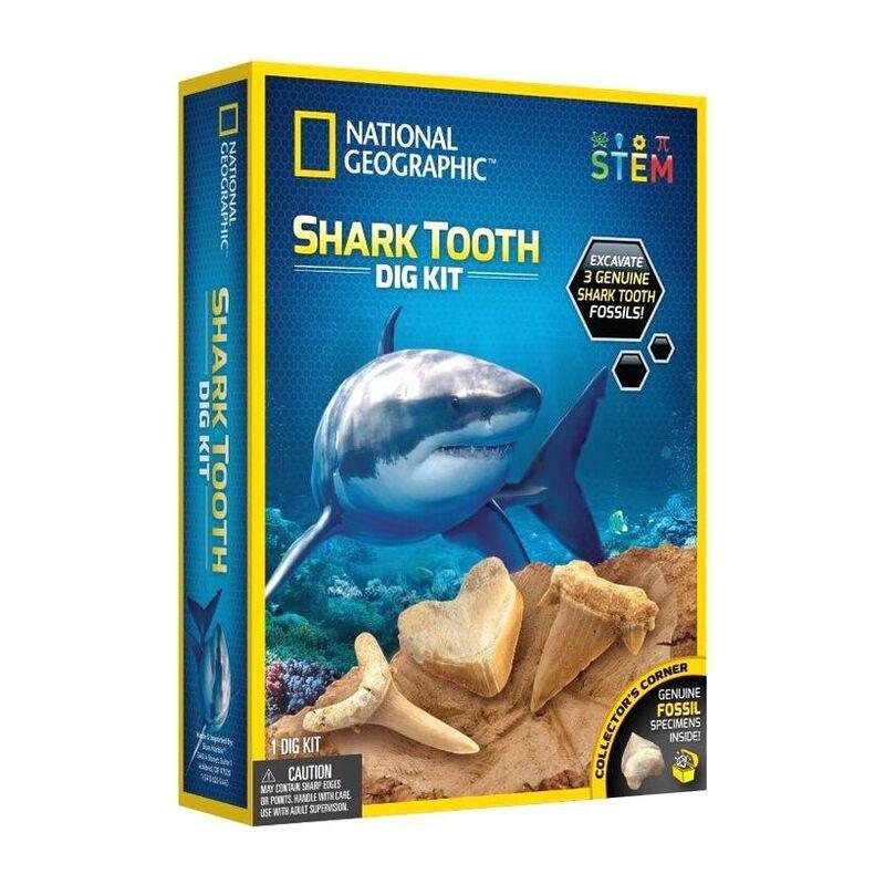 National Geographic Shark Tooth Dig Kit, , large image number 0