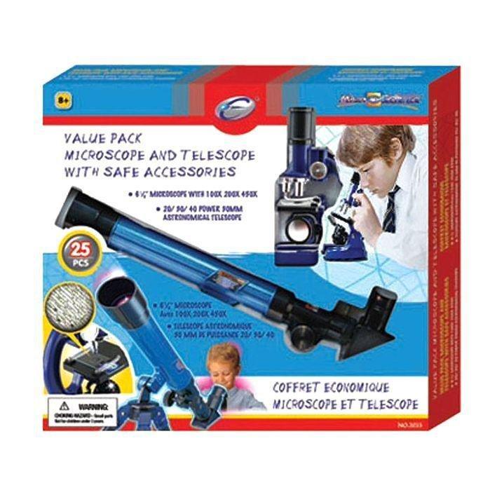 Value pack hot sale microscope and telescope