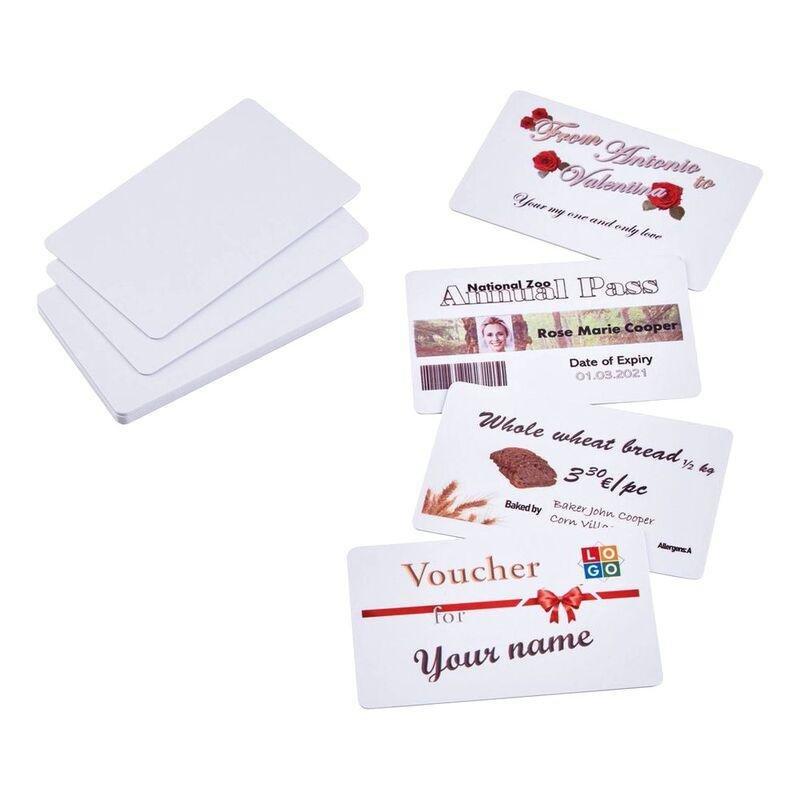 Colop E-Mark Paper Cards White (85.5 x 54mm) (100 Pieces), , large image number 0