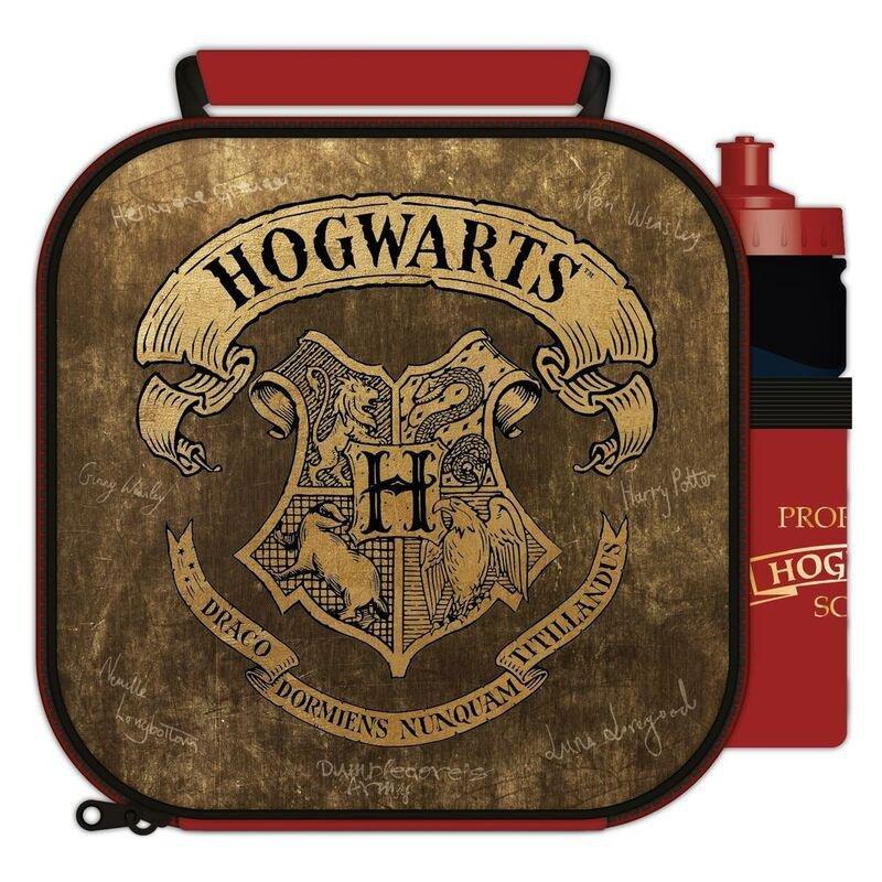Harry Potter 3D Embossed Lunch Bag With Bottle, , medium