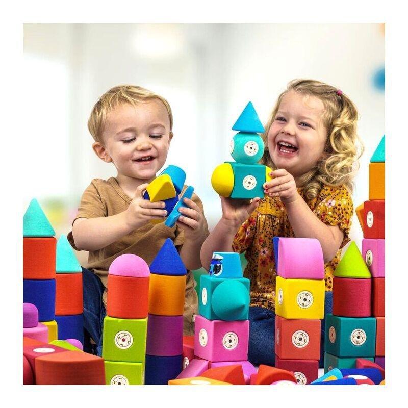 Blockaroo Magnetic Foam Builders Soft Castle (Set of 35), , large image number 1