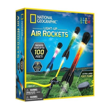 NATIONAL GEOGRAPHIC - National Geographic Light-Up Air Rockets