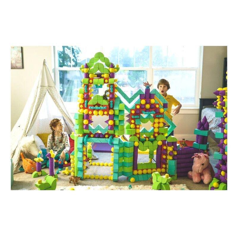 Blockaroo Magnetic Foam Builders Soft Blocks (Set of 50), , large image number 1