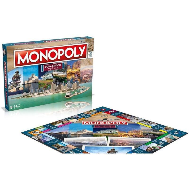 Winning Moves Monopoly Doha Official First Edition, , large image number 0