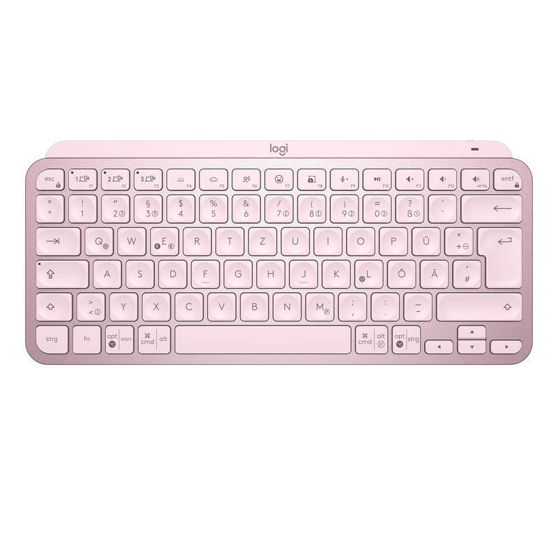 Logitech MX Keys Mini Wireless Illuminated Keyboard - (US International) - Rose, , medium