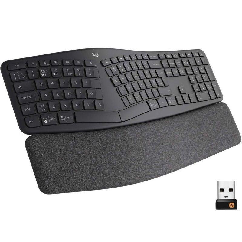 Logitech Ergo K860 Wireless Split Keyboard (Arabic/English) - Graphite, , large image number 0