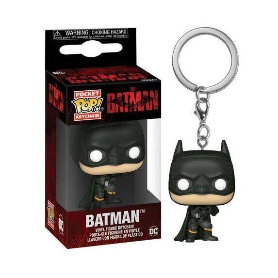 Funko Pocket Pop The Batman Movie Batman Vinyl Keychain, , medium