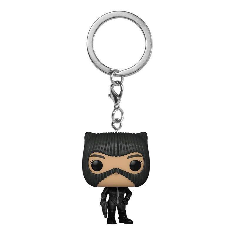 Funko Pocket Pop The Batman Movie Selina Kyle Catwoman Vinyl Keychain, , large image number 0