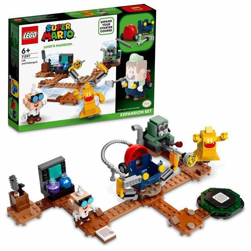 LEGO Super Mario Luigi's Mansion Lab And Poltergust Expansion 71397, , large image number 0