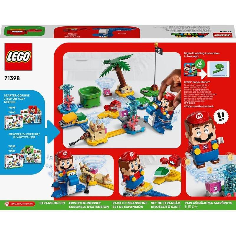 LEGO Super Mario Dorrie's Beachfront Expansion 71398, , large image number 1