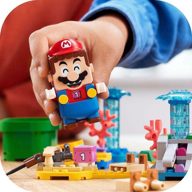LEGO Super Mario Dorrie's Beachfront Expansion 71398, , large image number 2