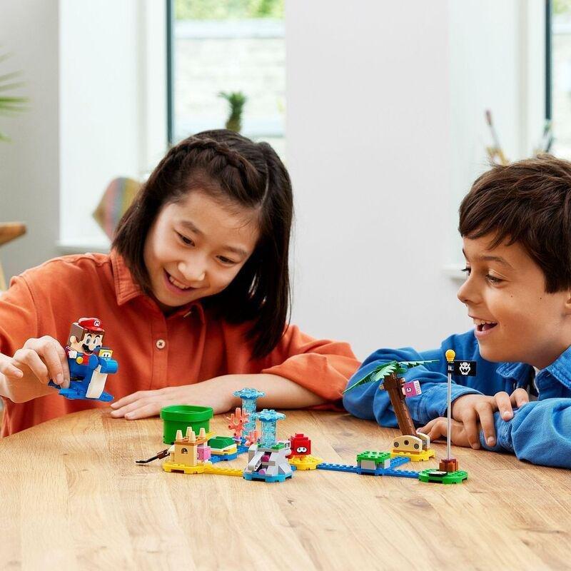 LEGO Super Mario Dorrie's Beachfront Expansion 71398, , large image number 3