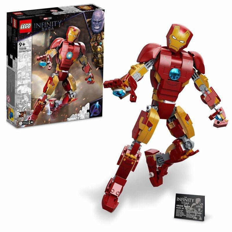 LEGO Super Heroes Avengers Infinity Saga Iron Man Mark 43 Figure 76206, , large image number 0