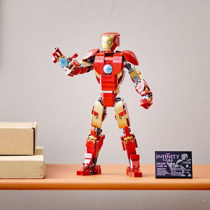 LEGO - LEGO Super Heroes Avengers Infinity Saga Iron Man Mark 43 Figure 76206