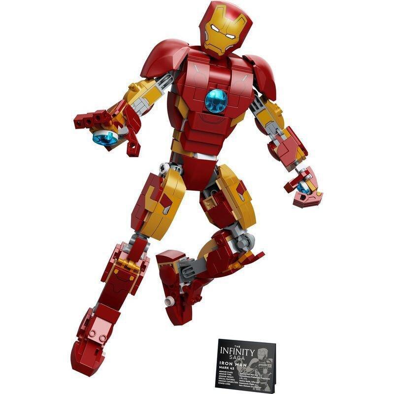 LEGO Super Heroes Avengers Infinity Saga Iron Man Mark 43 Figure 76206, , large image number 4