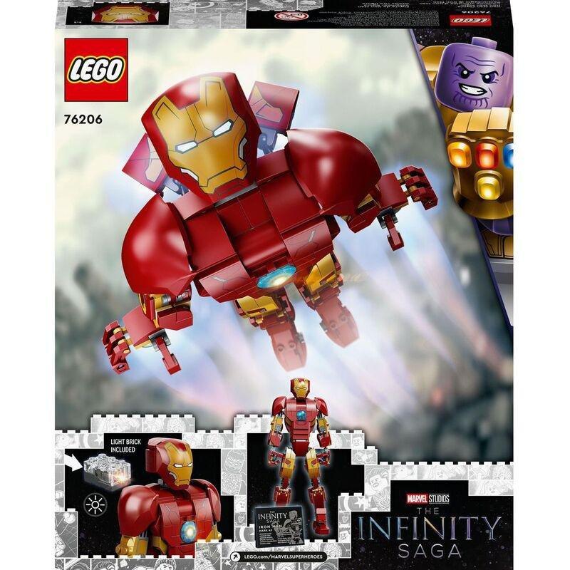 LEGO Super Heroes Avengers Infinity Saga Iron Man Mark 43 Figure 76206, , large image number 8
