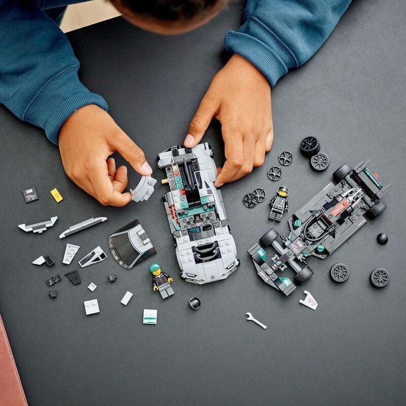 LEGO Speed Champions Mercedes-AMG F1 W12 E Performance & Mercedes-AMG Project One 76909, , large image number 2