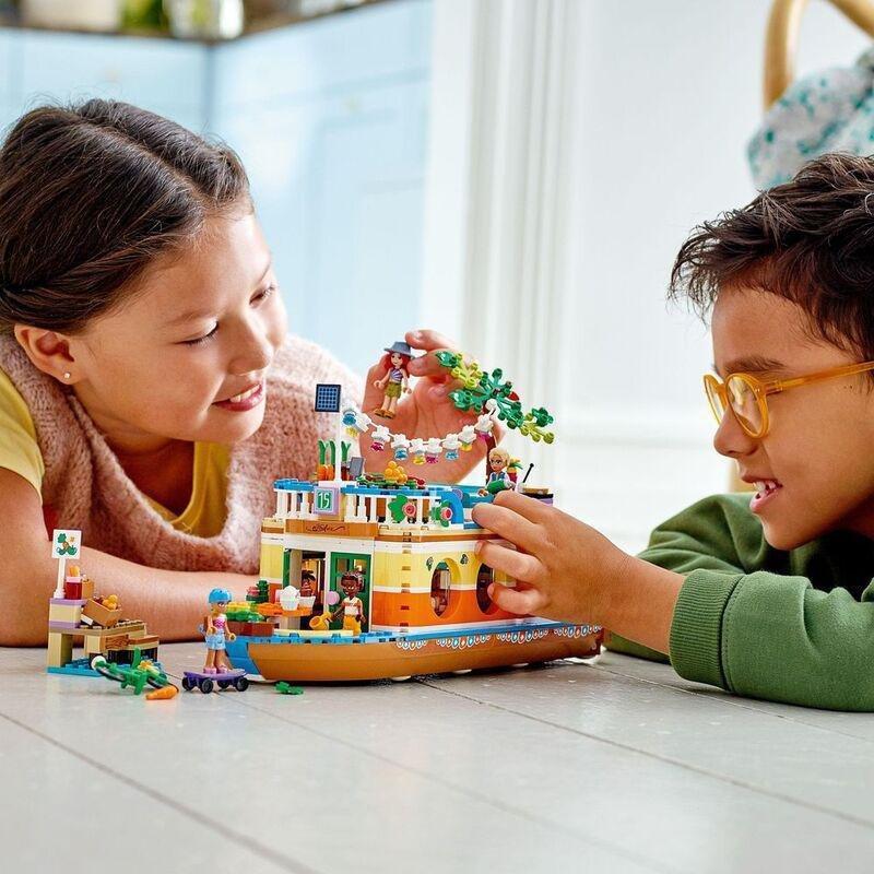 LEGO Friends Canal Houseboat 41702, , large image number 1
