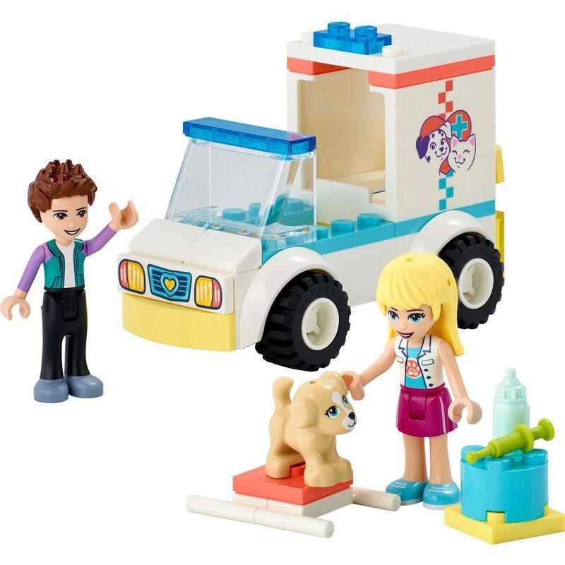 LEGO Friends Pet Clinic Ambulance 41694, , large image number 1