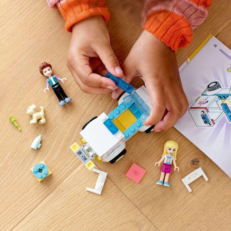 LEGO Friends Pet Clinic Ambulance 41694, , large image number 2
