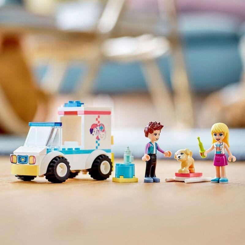 LEGO Friends Pet Clinic Ambulance 41694, , large image number 3