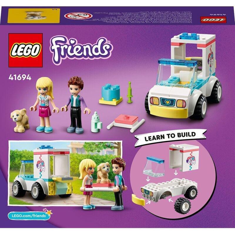 LEGO Friends Pet Clinic Ambulance 41694, , large image number 4