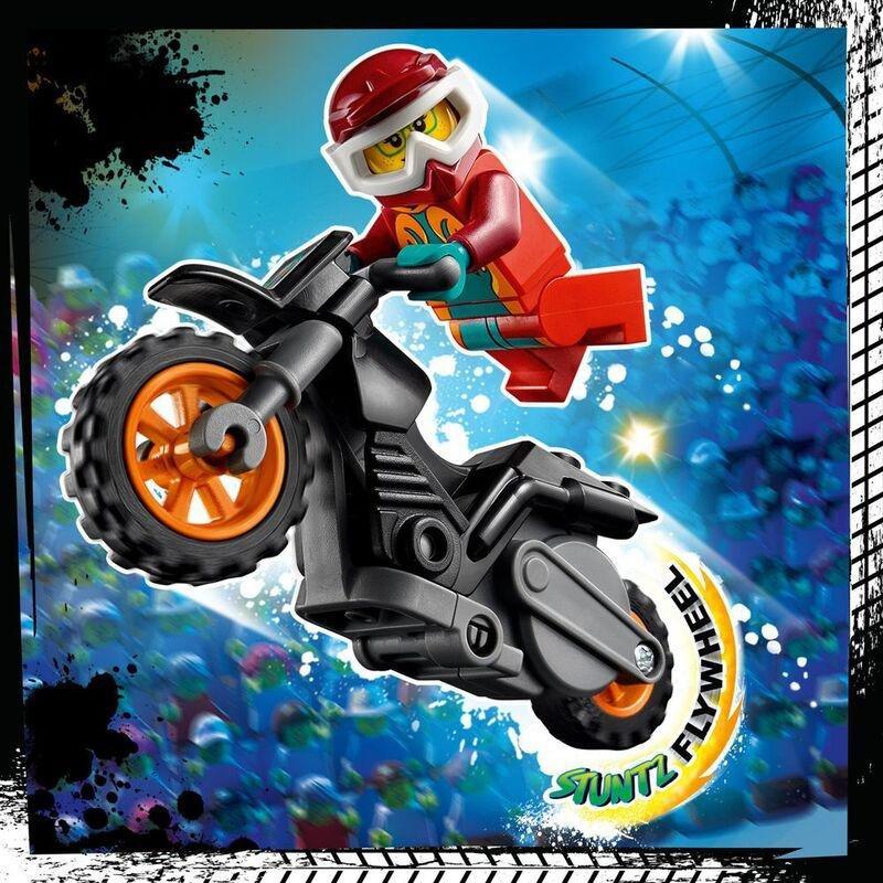 LEGO City Fire Stunt Bike 60311, , large image number 5