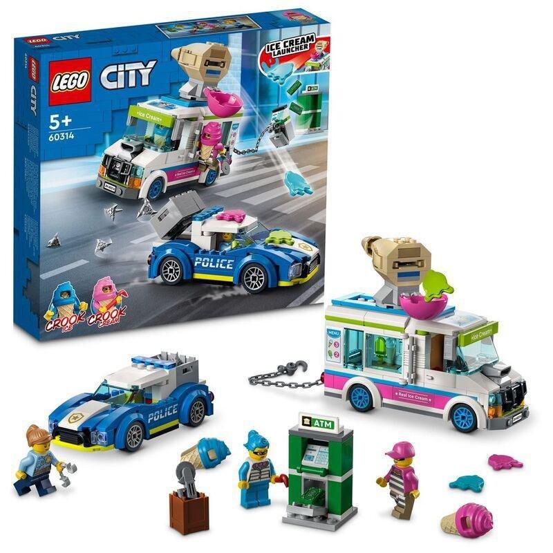 LEGO City Ice Cream Truck Police Chase 60314, , large image number 0