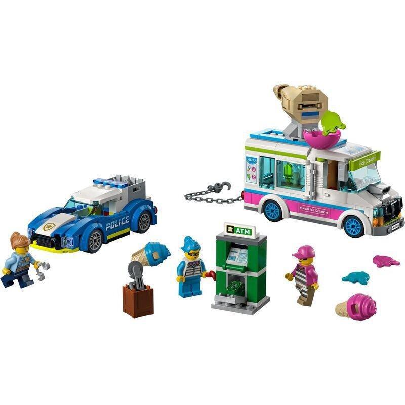 LEGO City Ice Cream Truck Police Chase 60314, , large image number 4