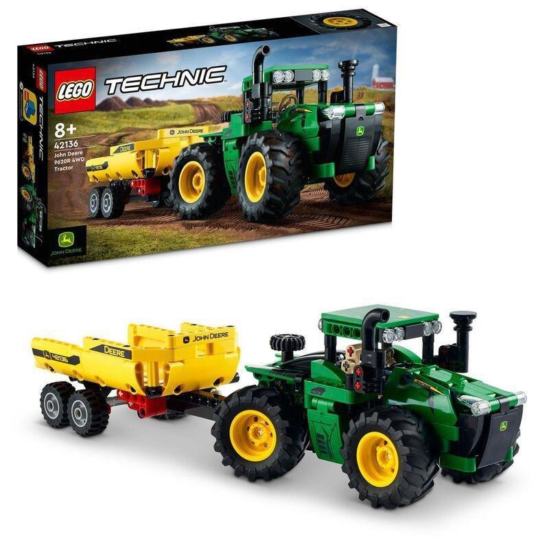 LEGO Technic John Deere 9620R 4WD Tractor 42136, , large image number 0