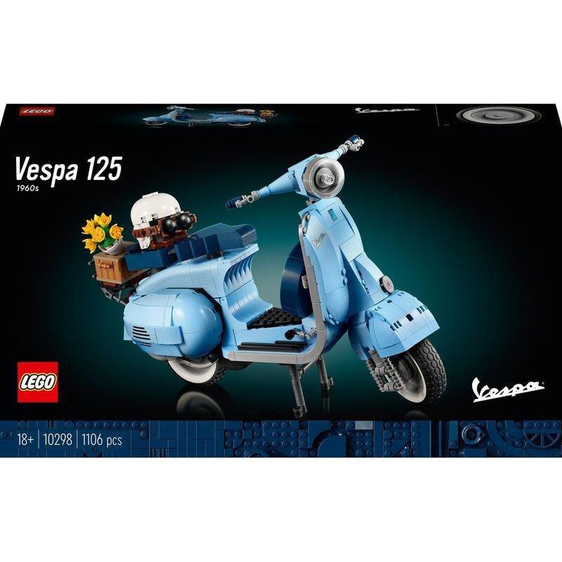 LEGO ICONS Vespa 125 Building Set 10298, , large image number 1