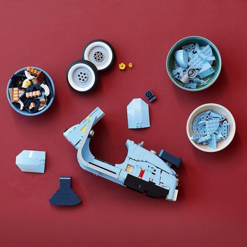 LEGO ICONS Vespa 125 Building Set 10298, , large image number 2