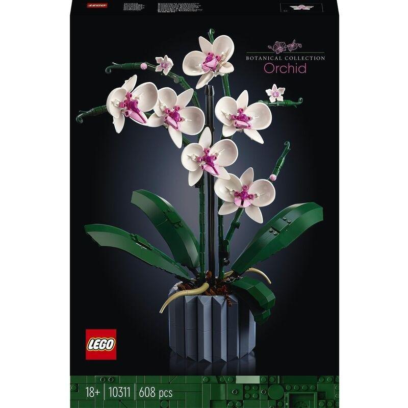 LEGO ICONS Orchid Plant Decor Building Kit 10311 (608 Pieces), , large image number 1